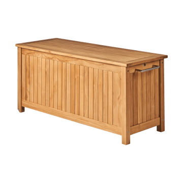 Bjärknäs dynbox med hjul S 130x50x60 cm - Teak - 1898