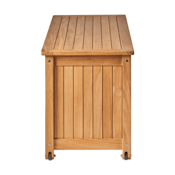 Bjärknäs dynbox med hjul S 130x50x60 cm - Teak - 1898