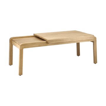 Knutskog soffbord 115x52x41 cm - Naturlackad ek - 1898