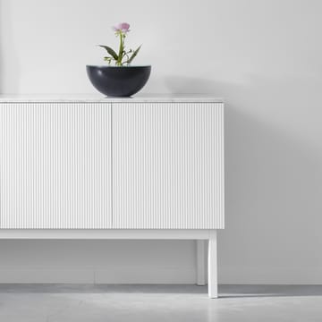 Beam sideboard - ljusgrå, sockel i vitoljad ek - A2