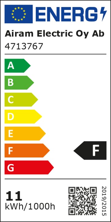 Airam LED ljuskälla - opal, dimbar e27, 12w - Airam