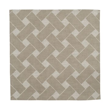 Korg XL servett 45x45 cm 2-pack - Natur-taupe - Almedahls