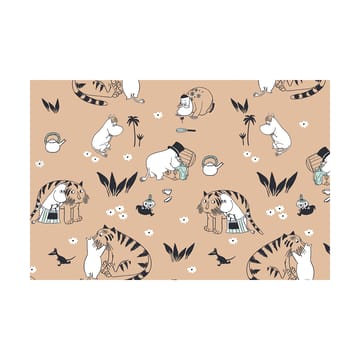 Mumin bäddset 150x210 cm - Muminfamiljen beige - Arabia