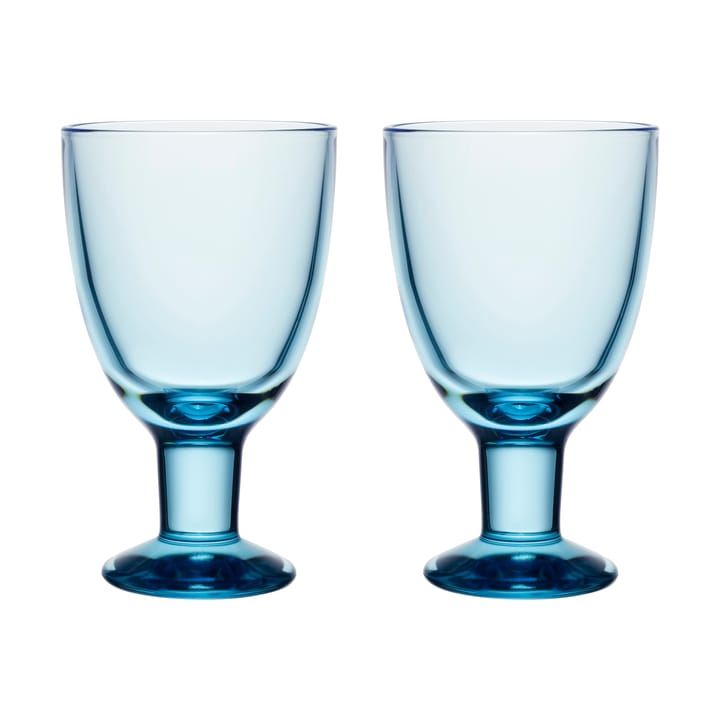 Verna glas 22 cl 2-pack - Aqua - Arabia