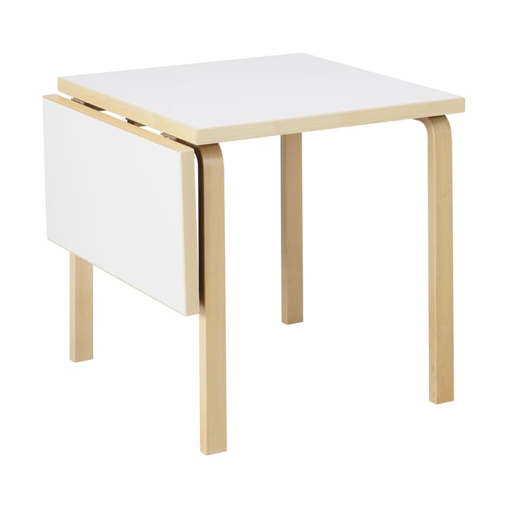 Aalto Table foldable DL81C matbord - Top IKI white HPL-natural lacquered - Artek