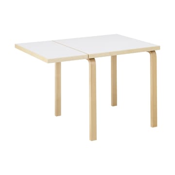 Aalto Table foldable DL81C matbord - Top IKI white HPL-natural lacquered - Artek