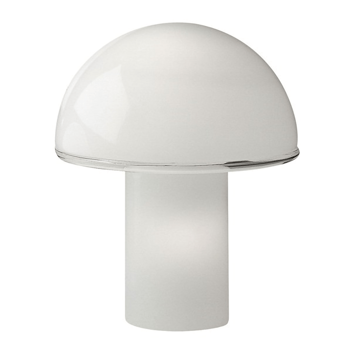 Onfale Medio bordslampa Ø28 cm, Opal vit Artemide