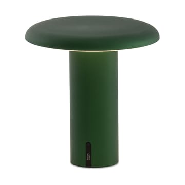 Takku portabel bordslampa 19 cm - Anodized green - Artemide