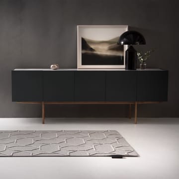 Luc Deluxe 200 sideboard - char grey, ben p4, limestone - Asplund