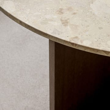 Androgyne matbord - sand stone, betsat ekstativ - Audo Copenhagen