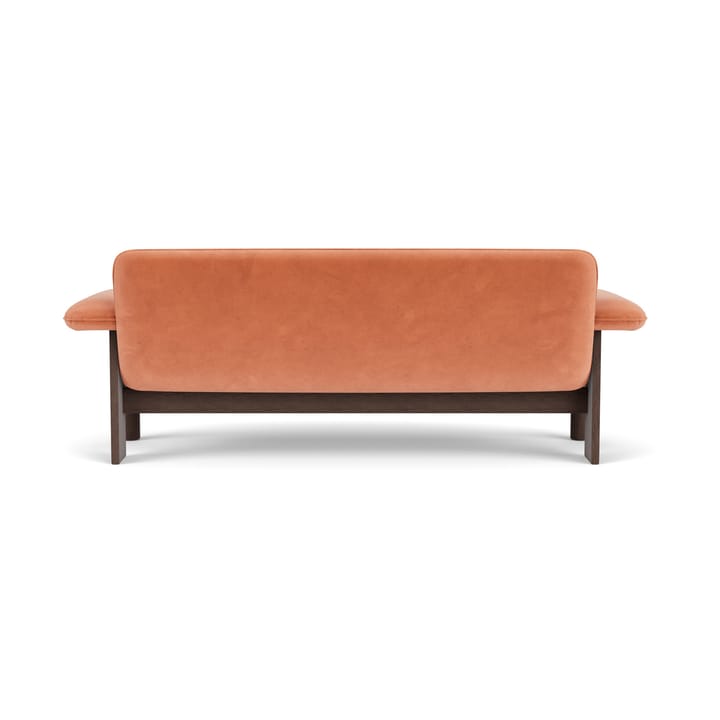 Brasilia soffa 2-sits - Dark oak-Avalon 012 - Audo Copenhagen