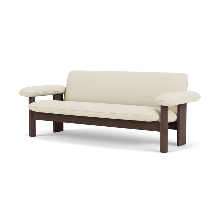 Brasilia soffa 2-sits - Dark oak-Baru 0200 - Audo Copenhagen