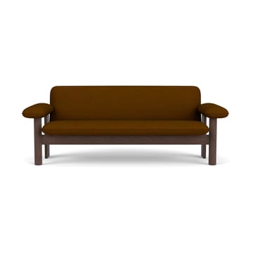 Brasilia soffa 2-sits - Dark oak-Baru 0450 - Audo Copenhagen