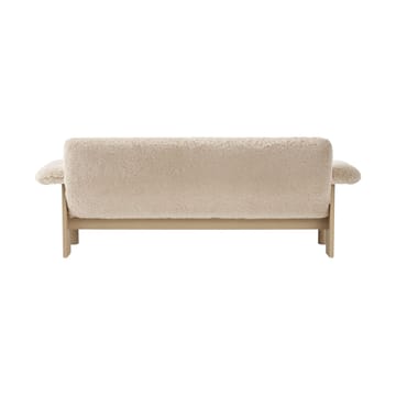 Brasilia soffa 2-sits - Natural oak-Nature sheepskin curly - Audo Copenhagen