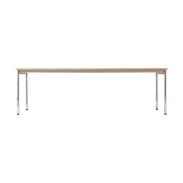 Co Table konferensbord 240x100cm - Chrome-laminate creme - Audo Copenhagen