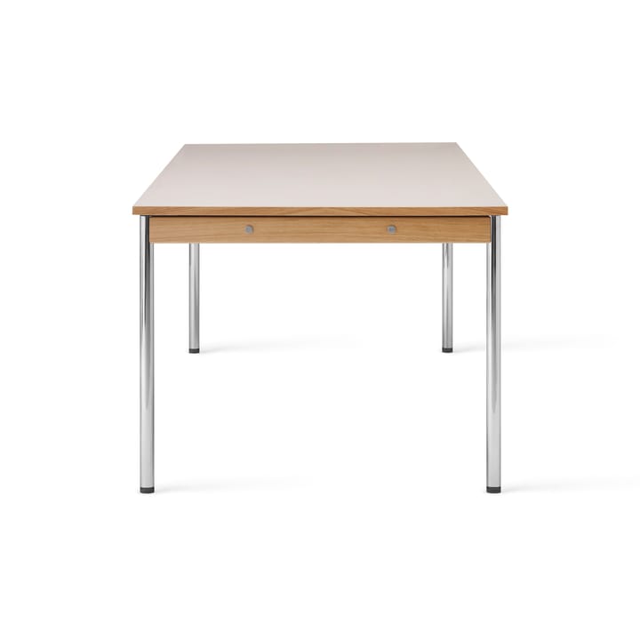 Co Table konferensbord 240x100cm - Chrome-laminate creme - Audo Copenhagen