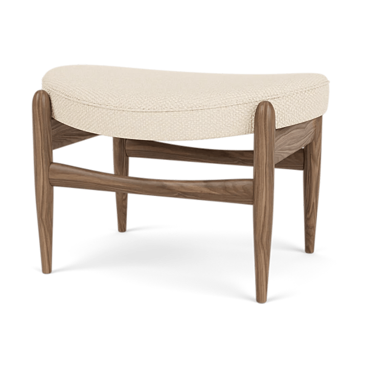 Elizabeth ottoman - Walnut-Logan Jasmine - Audo Copenhagen