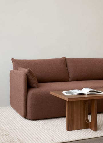 Offset soffa 2-sits - Audo Bouclé 08 Bordeaux - Audo Copenhagen