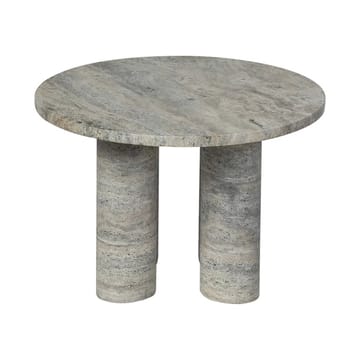 Volos sidobord S Ø52 cm - Silver Travertine - blomus