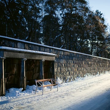 Vasa soffa - Ek olja, svart stativ - Byarums bruk