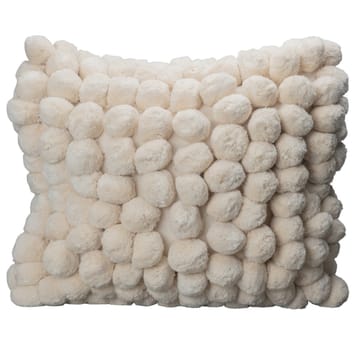 Pom Pom kudde 45x45 cm - Off white - Byon