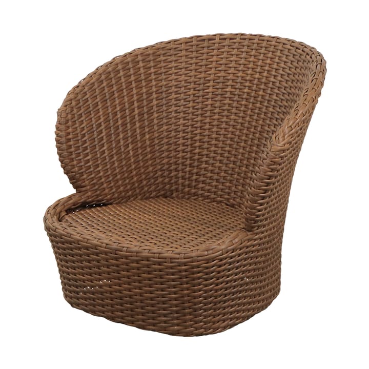 Coast loungefåtölj swivel - Umber brown (Flat Weave) - Cane-line