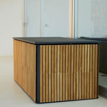 Combine dynbox - Teak, lava grey, liten - Cane-line