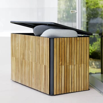 Combine dynbox - Teak, lava grey, liten - Cane-line