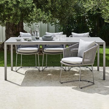 Pure matbord - Concrete grey-vit 200x100 cm - Cane-line