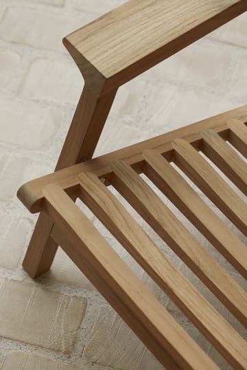 AH603 däckstol - Obehandlad teak - Carl Hansen & Søn