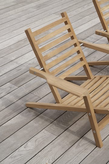 AH603 däckstol - Obehandlad teak - Carl Hansen & Søn