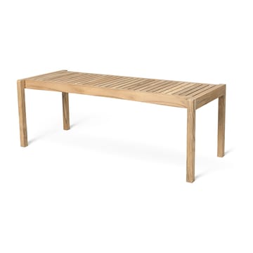 AH912 bord/bänk 123,5x48,5 cm - Obehandlad teak - Carl Hansen & Søn