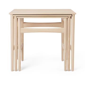 CH004 nesting tables satsbord - Oljad ek - Carl Hansen & Søn