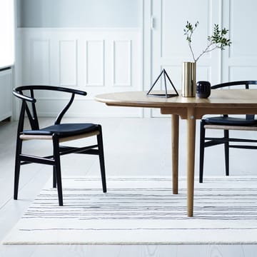 CH24 dyna läder - Läder Loke 7150 (svart) - Carl Hansen & Søn