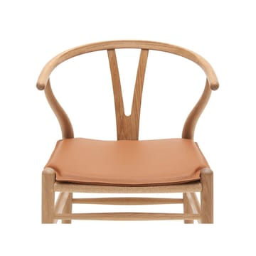 CH24 dyna läder - Läder Loke 7748 (brun) - Carl Hansen & Søn