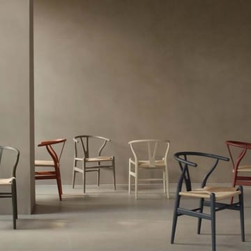 CH24 Y-stol Soft Crawford Wegner - Seaweed-naturflätad - Carl Hansen & Søn