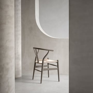 CH24 Y-stol Soft Crawford Wegner - Slate-naturflätad - Carl Hansen & Søn