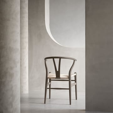 CH24 Y-stol Soft Crawford Wegner - Slate-naturflätad - Carl Hansen & Søn