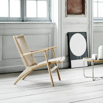 CH25 fåtölj - Svartlackad ek-svart - Carl Hansen & Søn