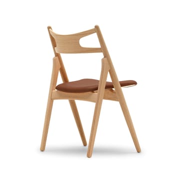 CH29P Sawbuch chair lädersits - Thor 325-oljad ek-naturfärgad - Carl Hansen & Søn