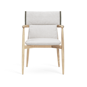 Embrace Outdoor dining chair sittdyna - Life oat - Carl Hansen & Søn