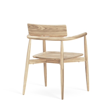 Embrace Outdoor dining chair stol - Teak obehandlad - Carl Hansen & Søn