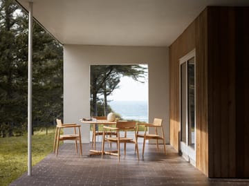 Embrace Outdoor dining chair stol - Teak obehandlad - Carl Hansen & Søn