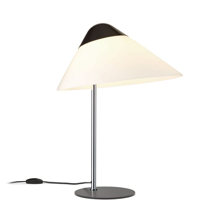 HJW02 Opala bordslampa Midi, Black-chrome Carl Hansen & Søn