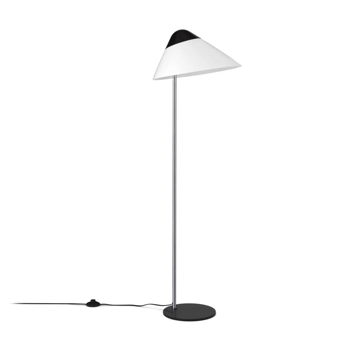 HJW03 Opala golvlampa Midi, Black-chrome Carl Hansen & Søn