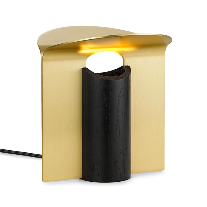 RF200 Petal bordslampa, Black oak-brass - undefined - Carl Hansen & Søn