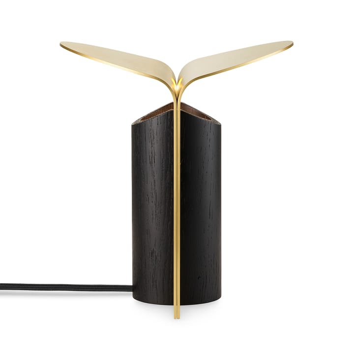 RF200 Petal bordslampa, Black oak-brass Carl Hansen & Søn