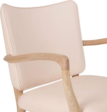 VLA61 Monarch chair karmstol - Oljad ek-Sif 90 läder - Carl Hansen & Søn