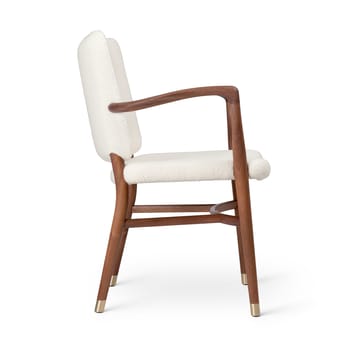 VLA61 Monarch chair karmstol - Oljad mahogny-Baru 0200 - Carl Hansen & Søn