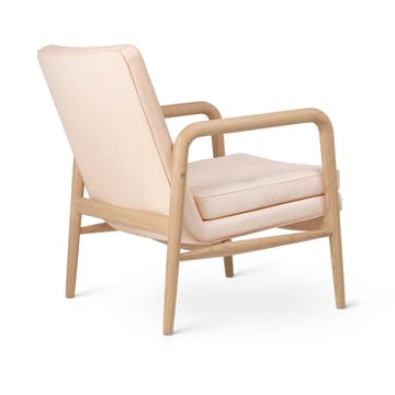 VLA76 Foyer lounge chair - Oljad ek-sif 90 läder - Carl Hansen & Søn